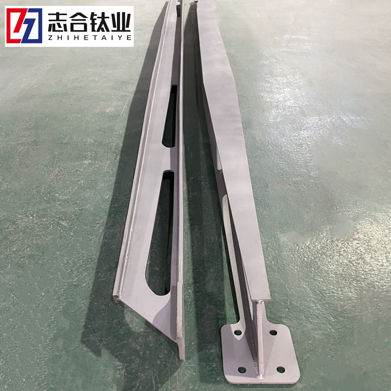 TC4工字加強框直線度正負(fù)3mm可按需定制各類鈦焊接件、異形件